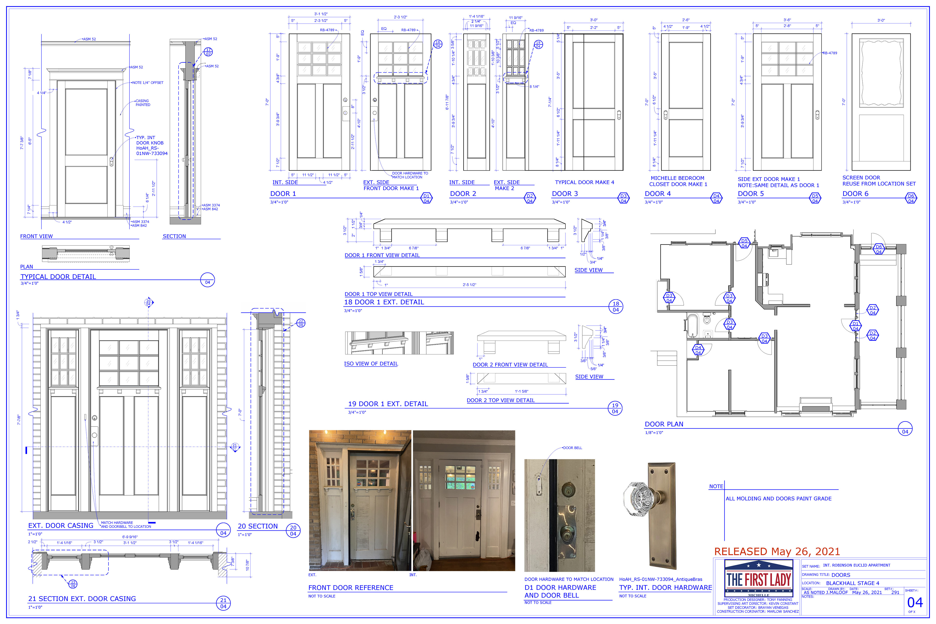 First Ladies- Sketchup&Layout