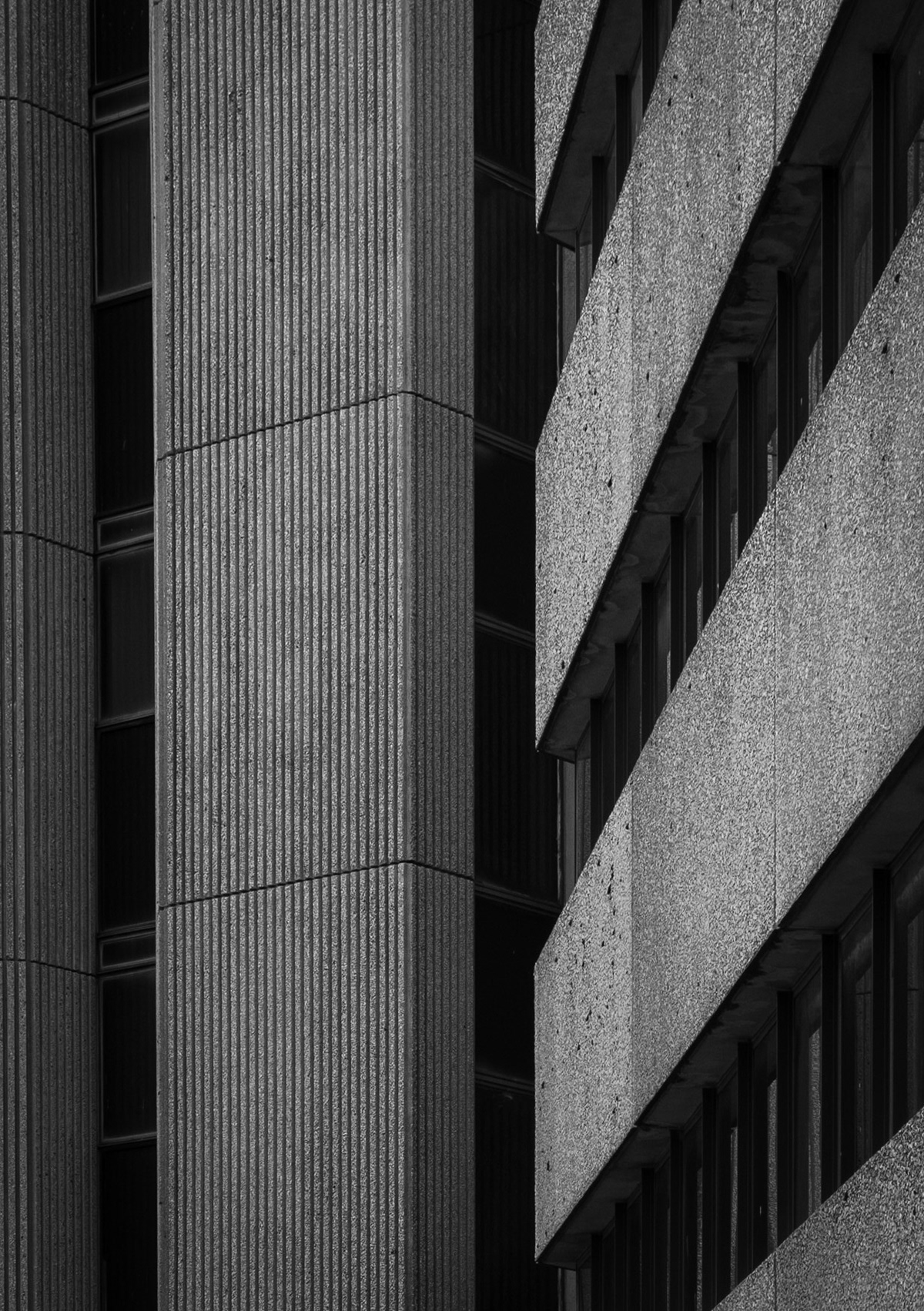 Swansea Civic Centre. External.