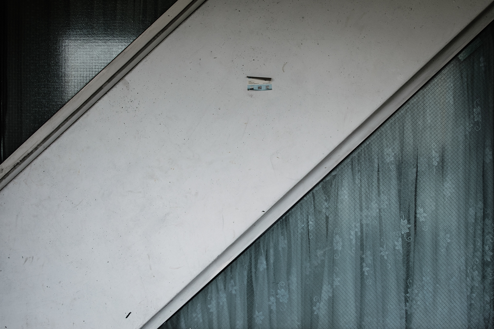 Robin Hood Gardens, Poplar: Stair between Apartments expressed in elevation. Typology 03 ©Kimberley Harris 2023