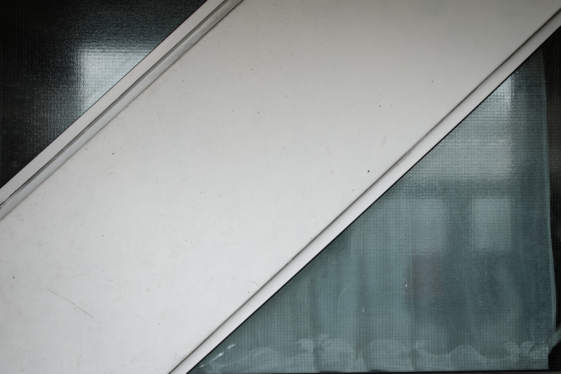 Robin Hood Gardens, Poplar: Stair between Apartments expressed in elevation. Typology 11 ©Kimberley Harris 2023