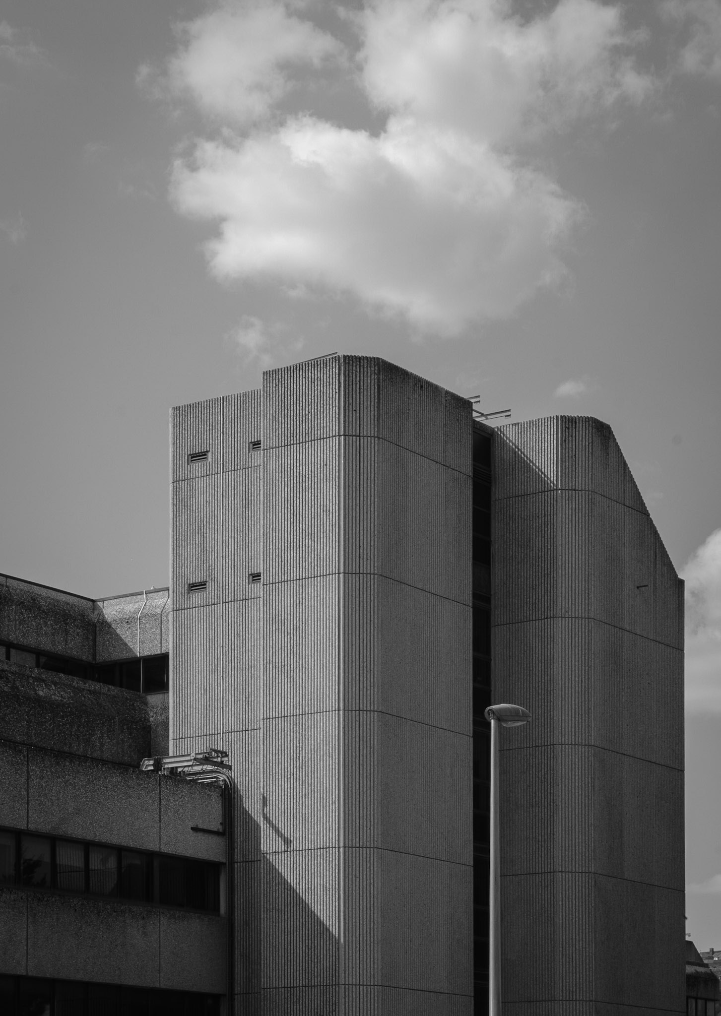 Swansea Civic Centre. East Tower. ©Kimberley Harris 2023