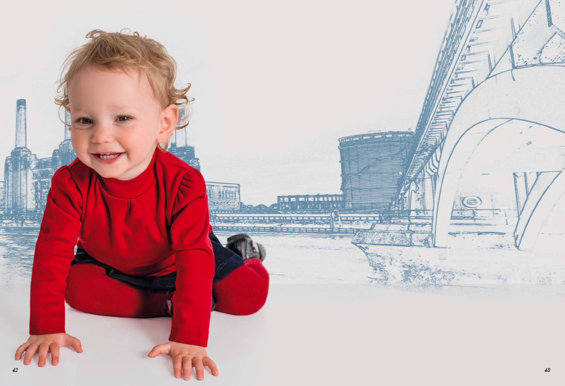 Client: ORIGINAL MARINES Agency: BBS ADV | Explored London’s iconic landmarks with creative flair, blending British charm and modern style to showcase Original Marines’ versatile kids’ collection.