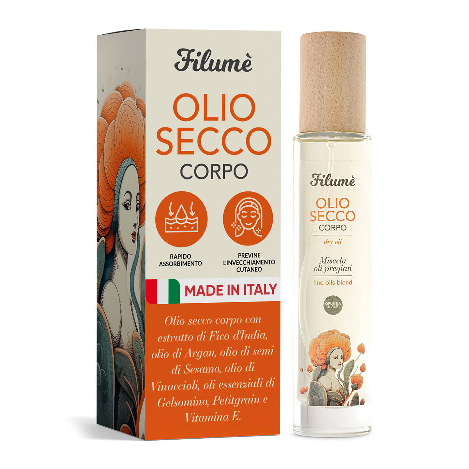 Client: FILUMè Agency: ICROSSING | Designed elegant, nature-inspired packaging for Filumè, a Sicilian skincare line, blending authenticity with a contemporary aesthetic to highlight its natural origins.