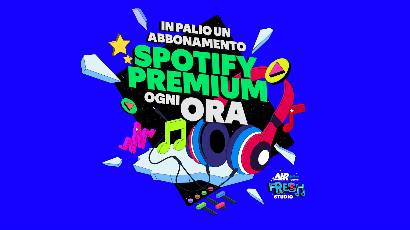 Client: VIGORSOL & SPOTIFY Agency: HOBO | Designed an interactive co-marketing booth where Vigorsol’s refreshing products met Spotify’s coolest playlists. Visitors experienced a multisensory journey, combining the freshness of gum with curated music, creating a memorable and engaging brand connection.