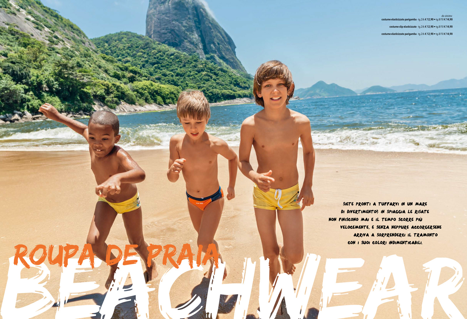 Client: ORIGINAL MARINES Agency: BBS ADV | Took inspiration from Brazil’s vibrant culture and the upcoming World Cup, capturing Original Marines’ kids’ summer collection amidst Rio de Janeiro’s lively streets and sunny beaches.