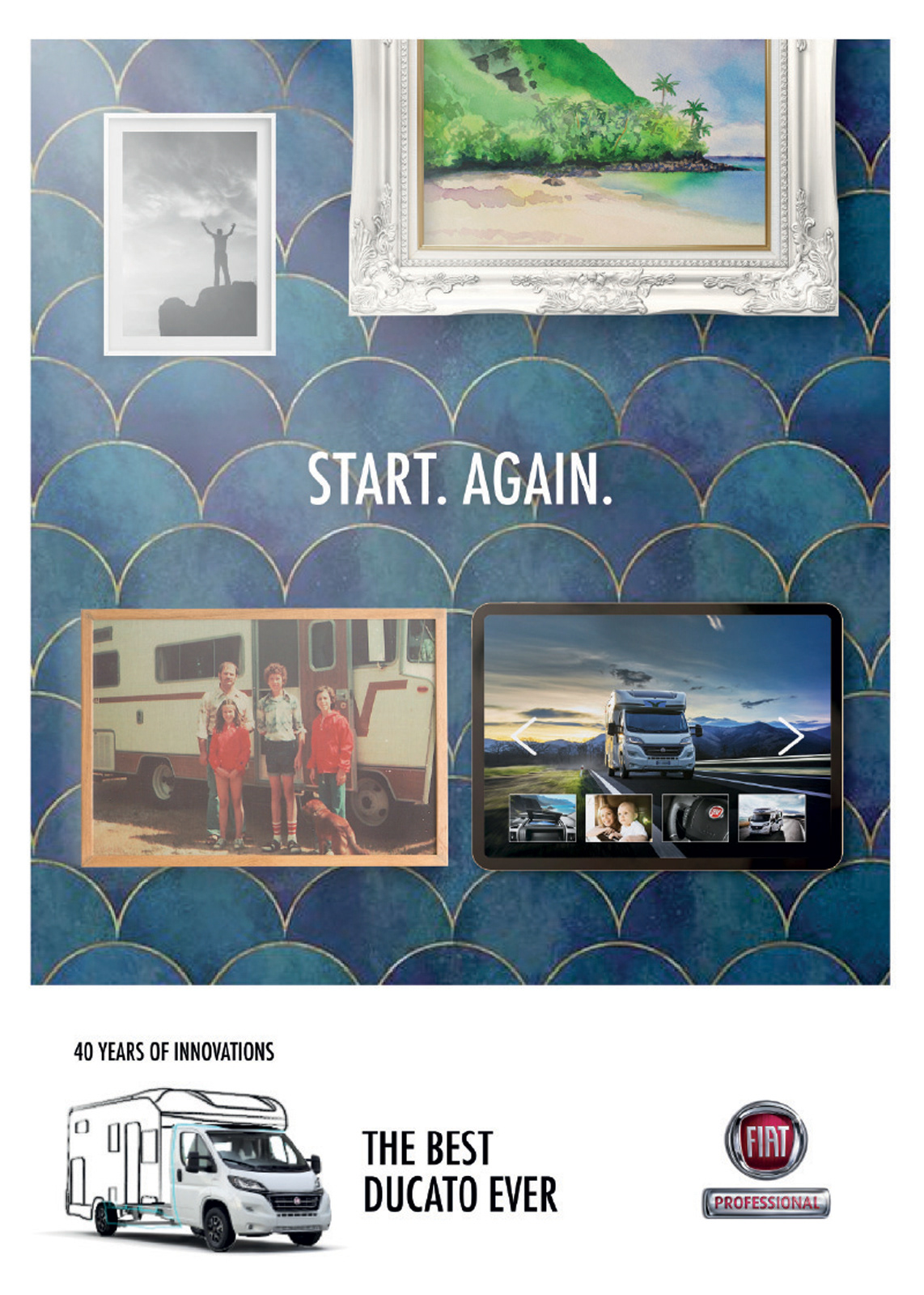 Client: FIAT DUCATO Agency: CORECONSULTING | Led the international campaign celebrating 40 years of Fiat Ducato, blending nostalgia with innovation to connect emotionally with global audiences.