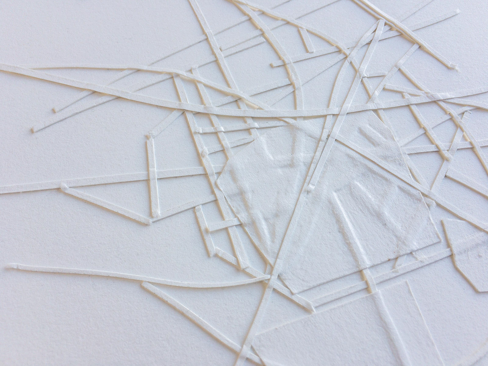 Detail of 2019122801 art by Derek Lerner, 2019 Paper and acid free adhesive on paper 10" x 6.5" (25.4cm x 16.5cm)