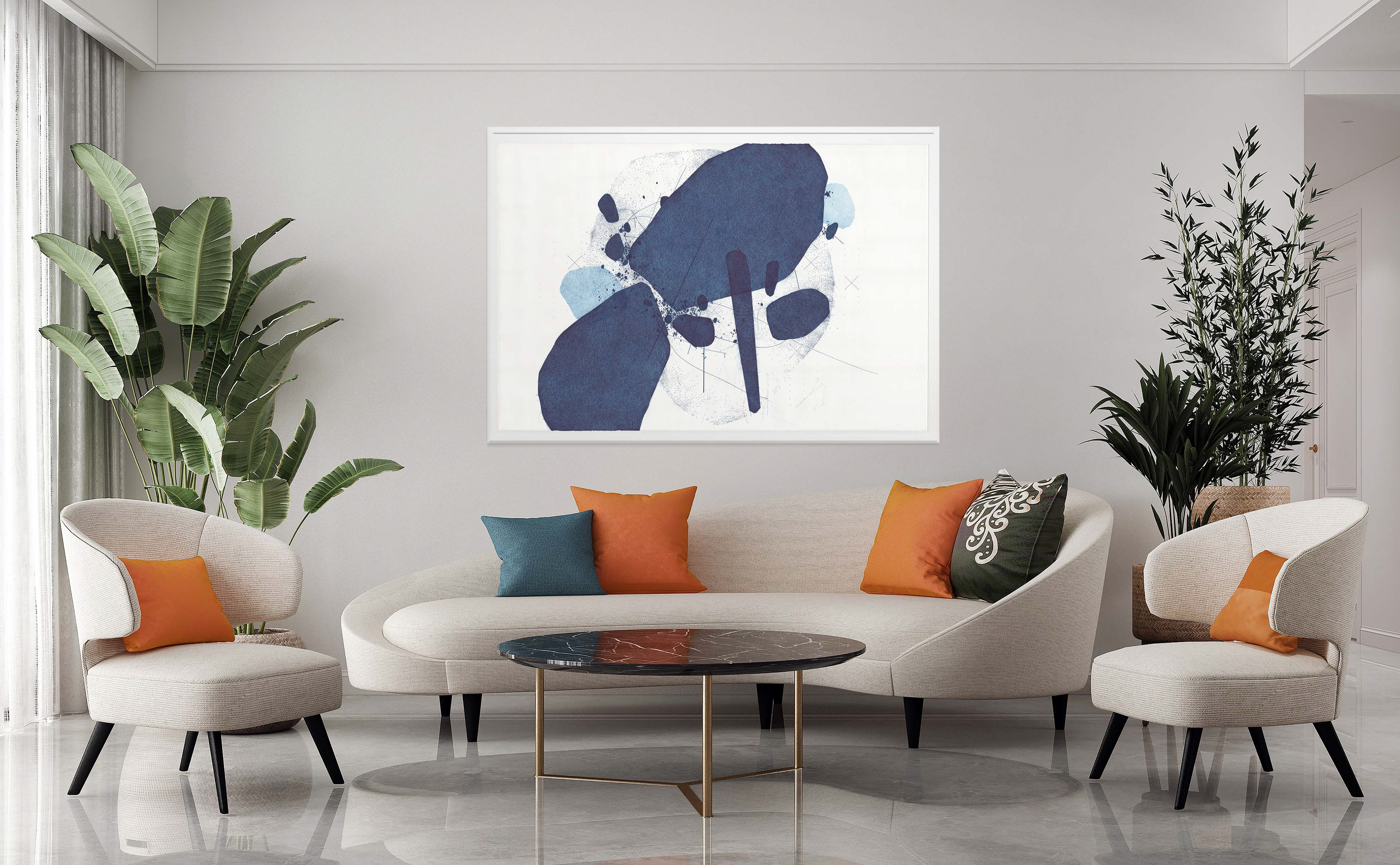 Asvirus 142, 2022 Ink on paper 42" x 63" (107cm x 160cm)