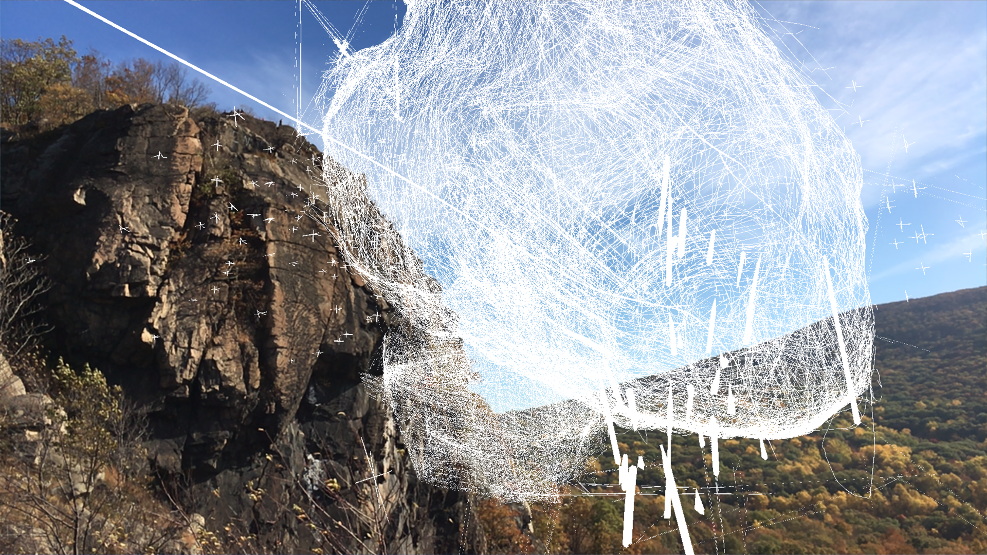 Derek Lerner, Infrastructure 1 Breakneck Ridge b, 2017-10-28 variable media, various sizes