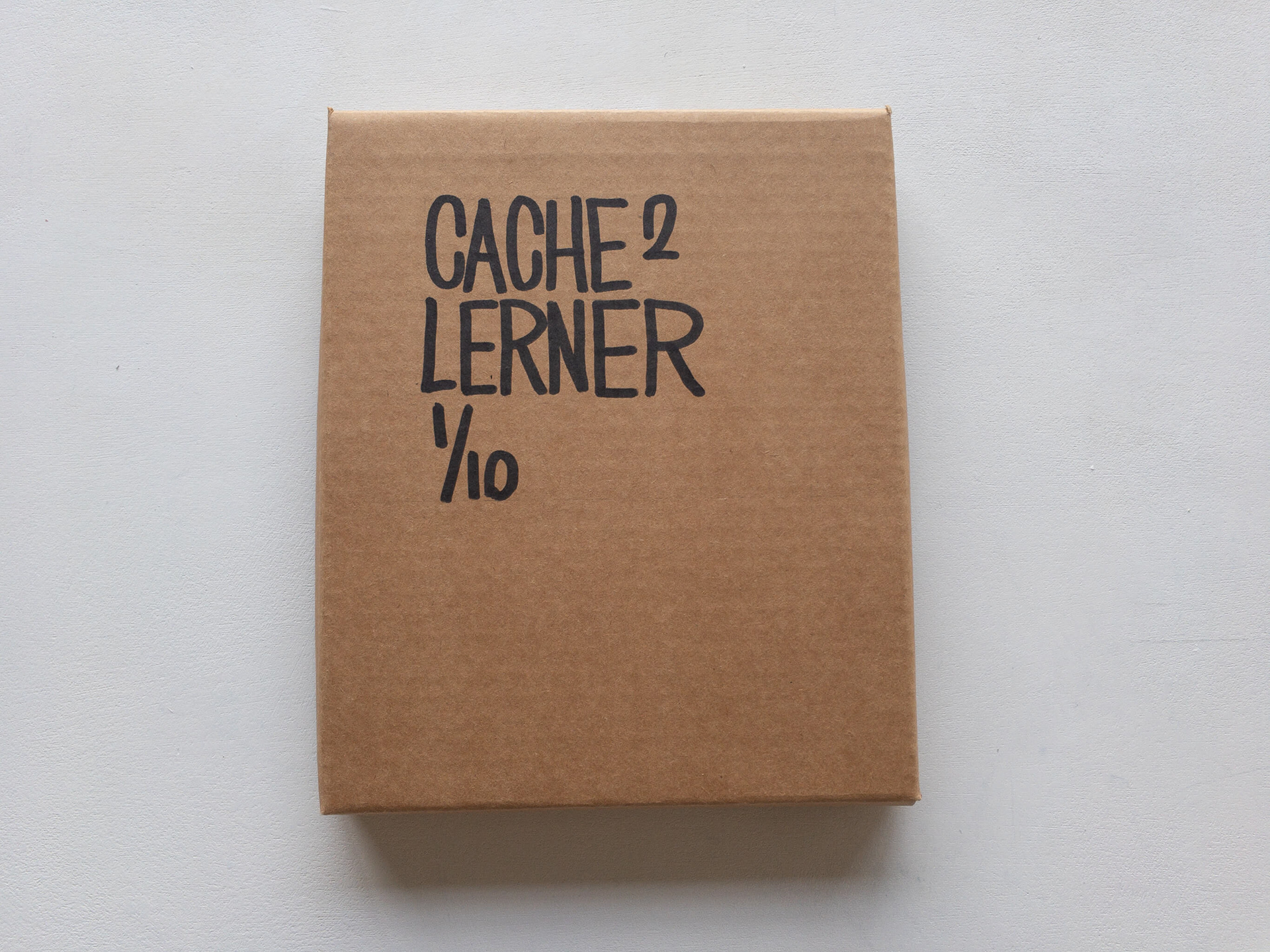 CACHE², Derek Lerner artist book, hardcover, 252 pages, edition of 10 signed and numbered - plus 6 A/Ps