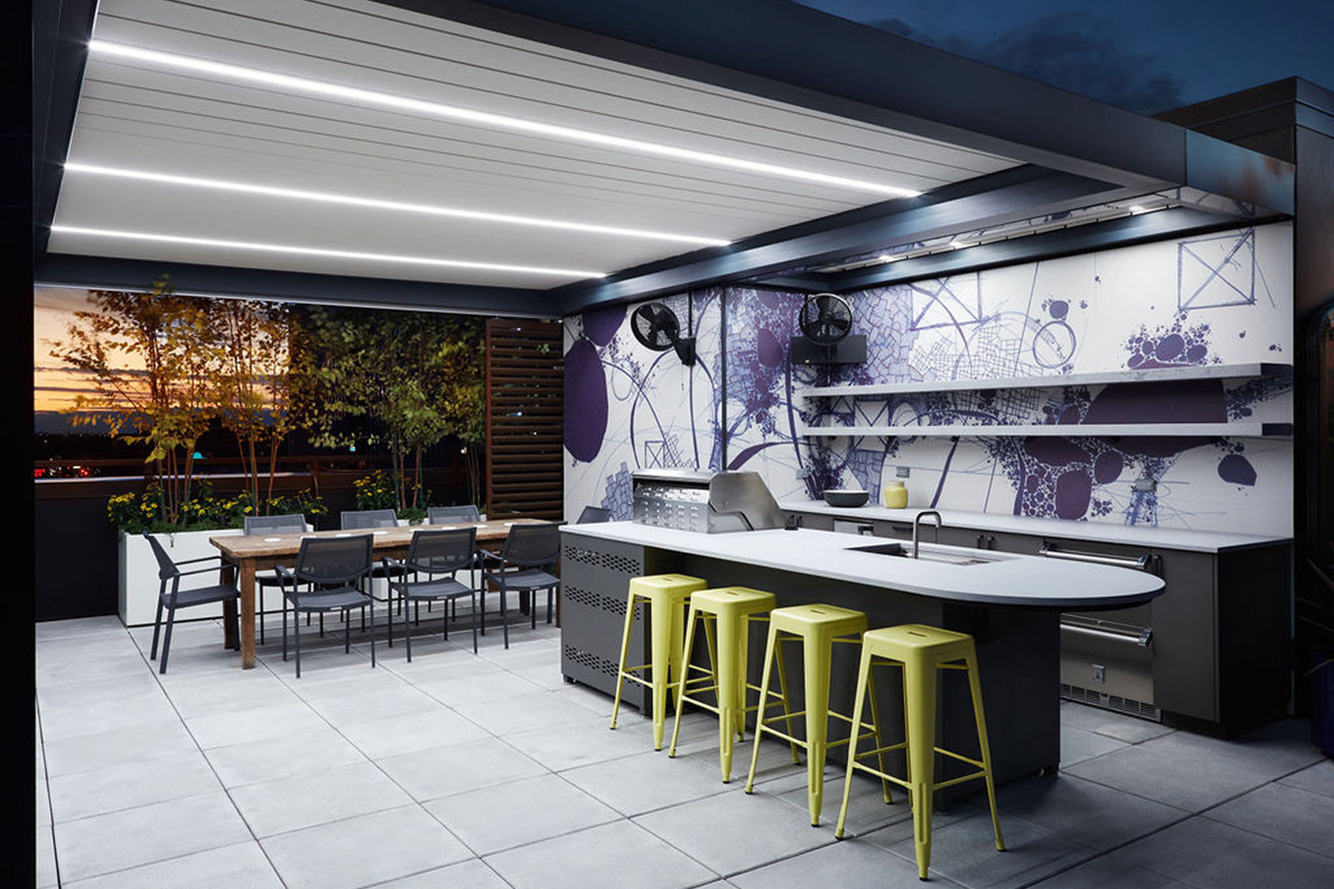 Wall art commission : Private collector, Chicago