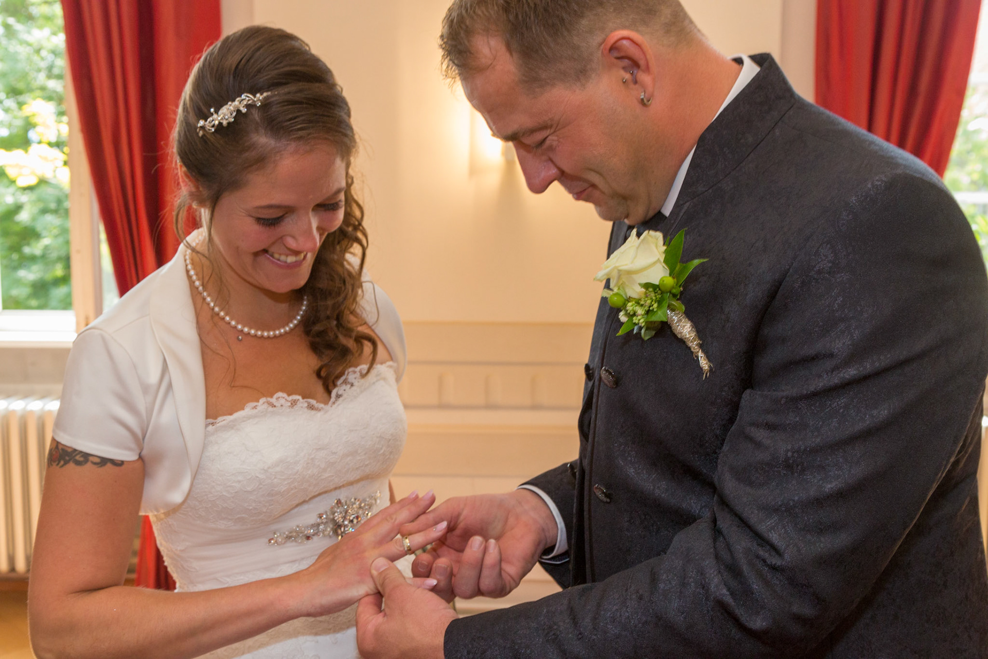 Eheschließung im Standesam Goslar im Kloster Wöltingerode