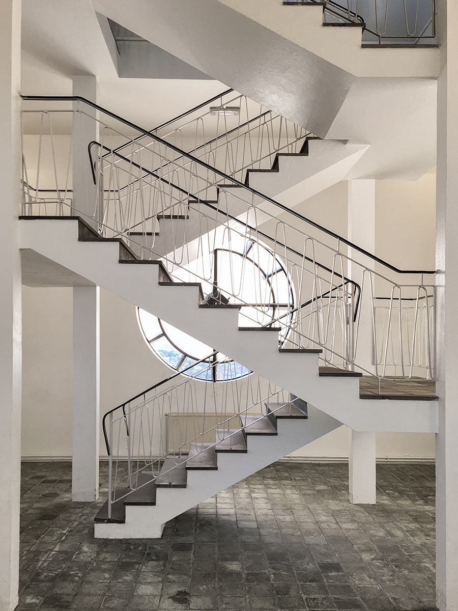 Hallgrímskirkja Staircase - Reykjavik, Iceland