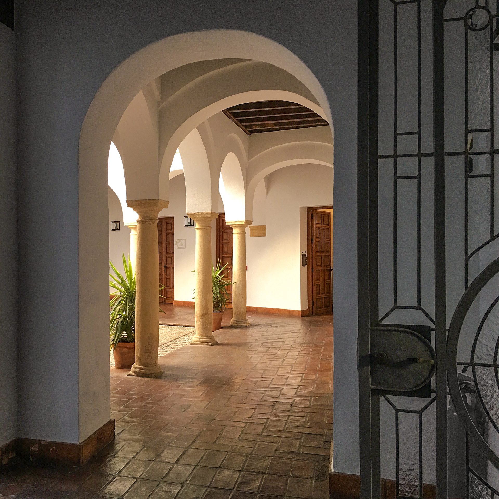 Peek into the Patio - Cordoba, Spain