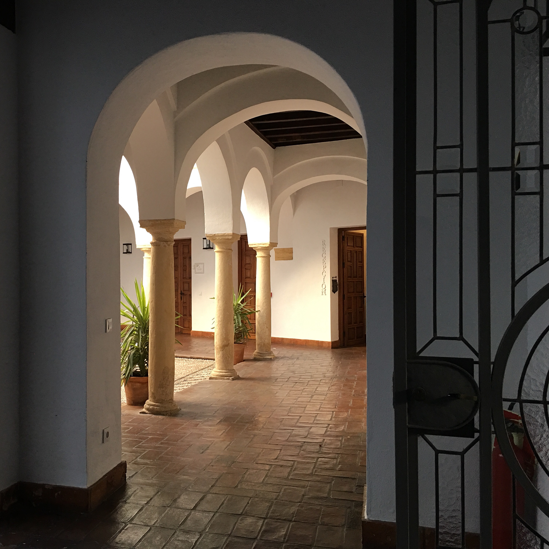 Peek into the Patio - Cordoba, Spain