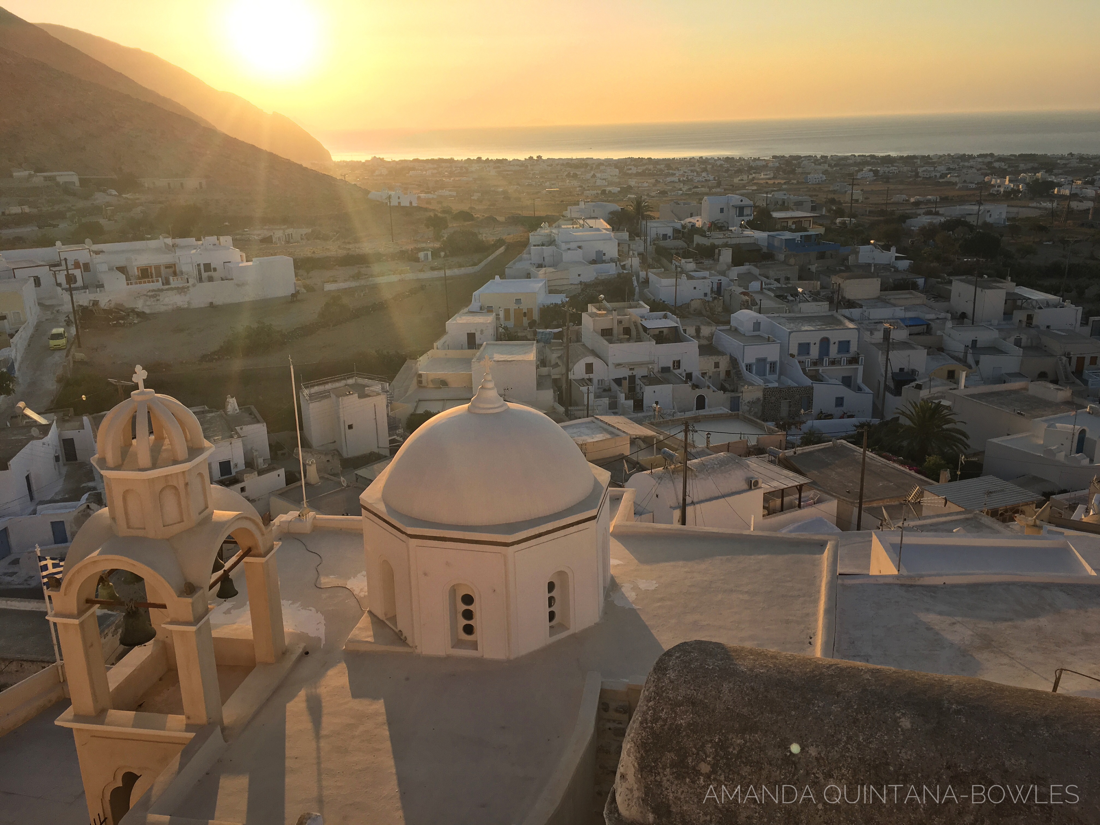 Sunrise in Emporio - Emporio, Greece