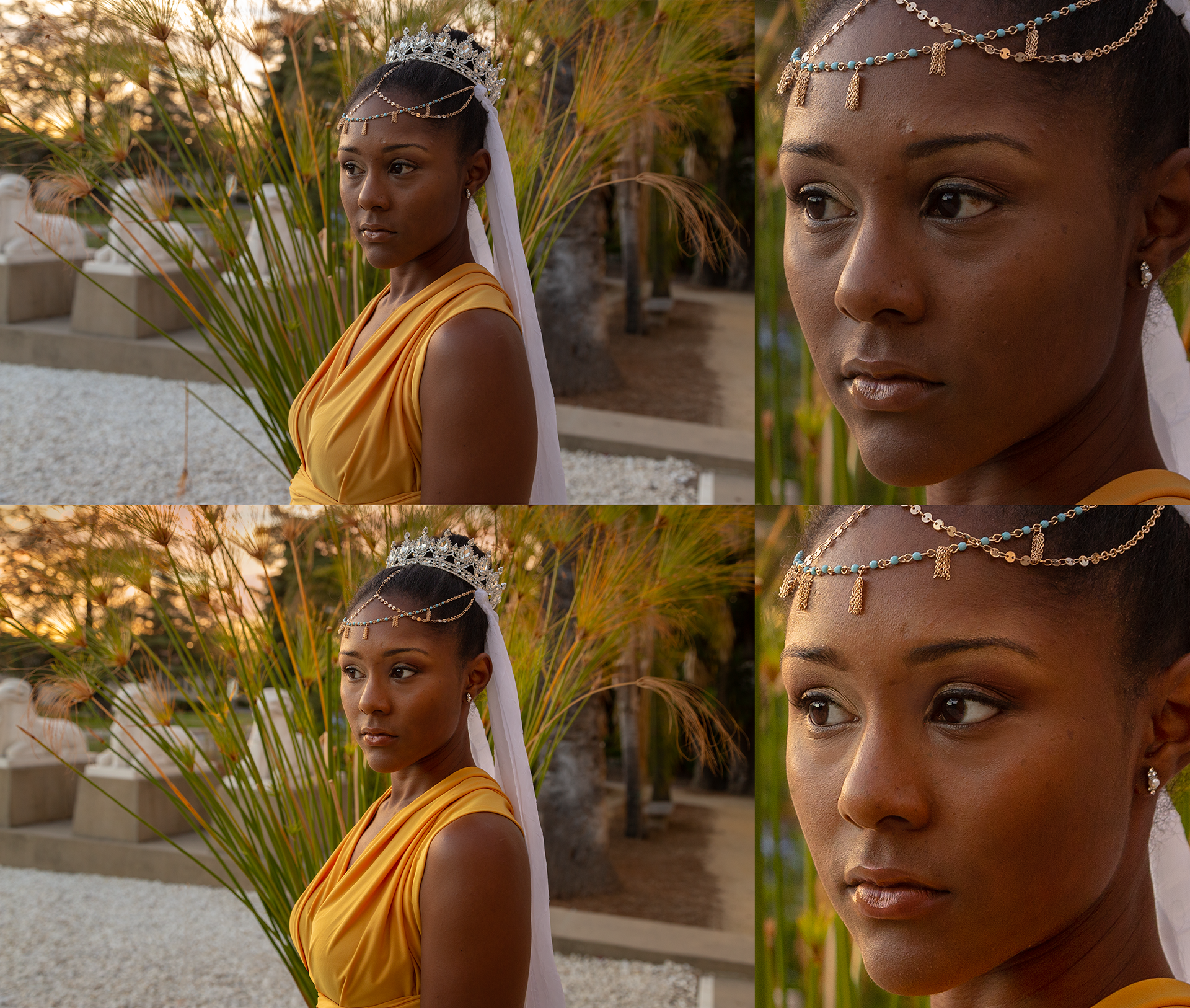 Beauty Edit - Color and skin texture correction.