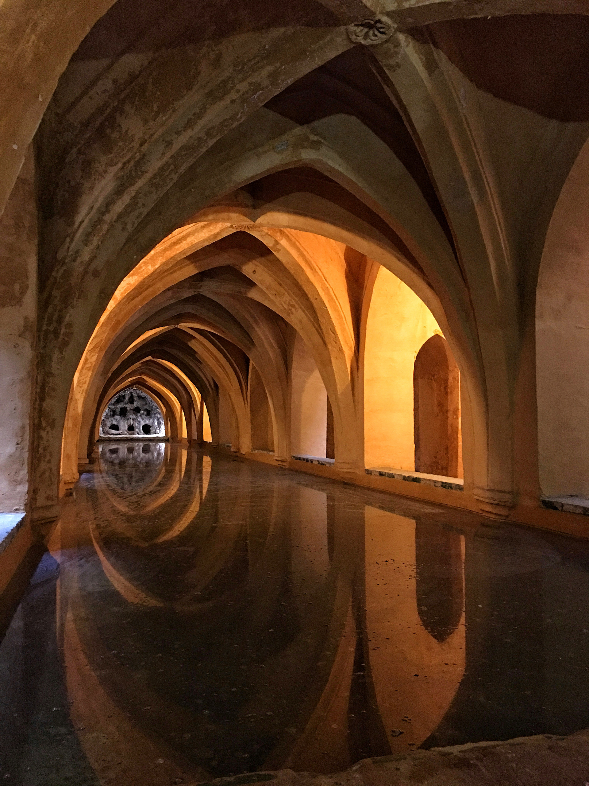 Baths of Doña Maria de Padilla - Royal Alcazar of Sevilla, Spain
