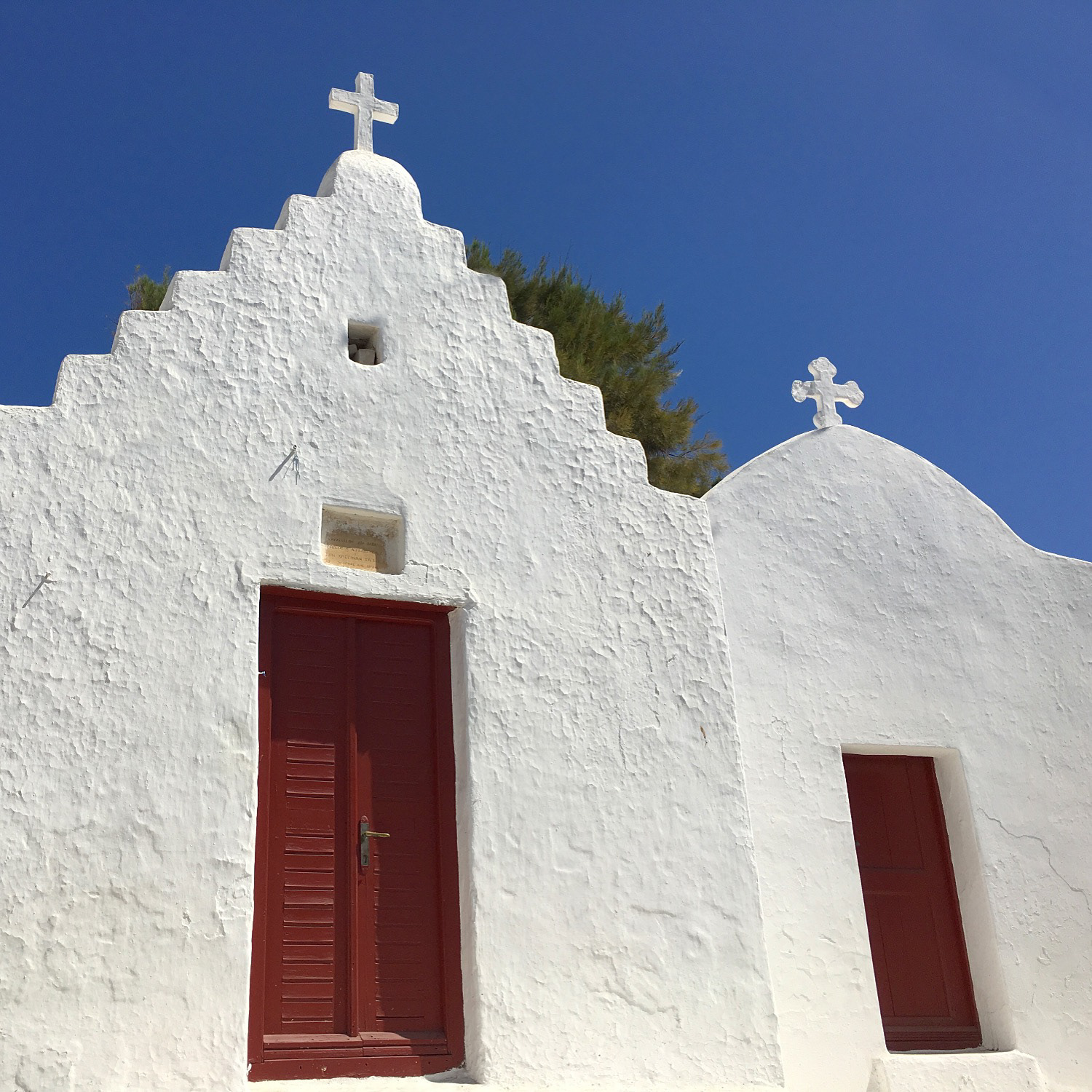 Whitewash Walls - Mykonos, Greece