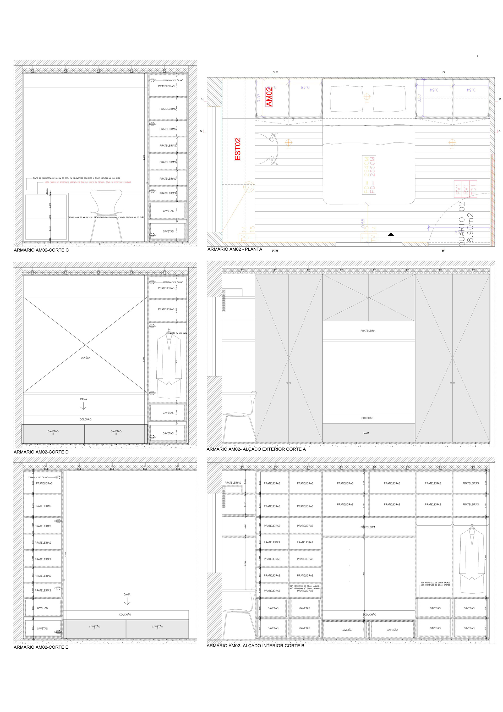Pormenorização Carpintarias