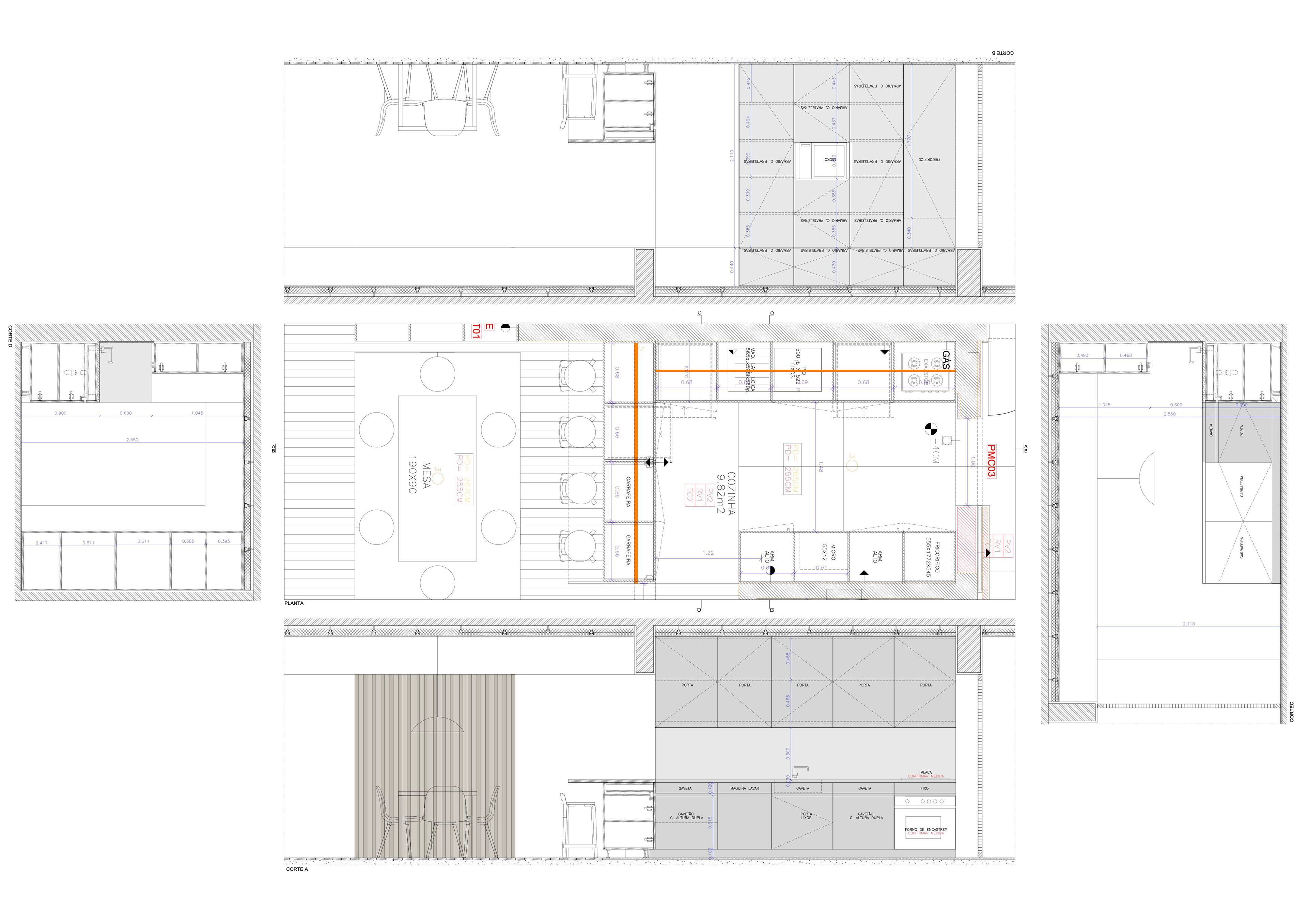 Pormenorização Cozinha