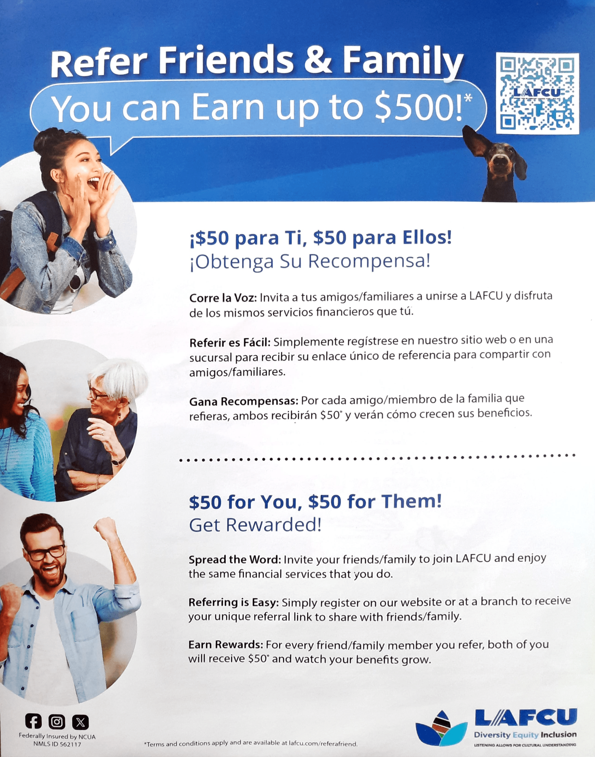 A bilingual ad created for Adelante, a multicultural magazine for the Mid-Michigan area.