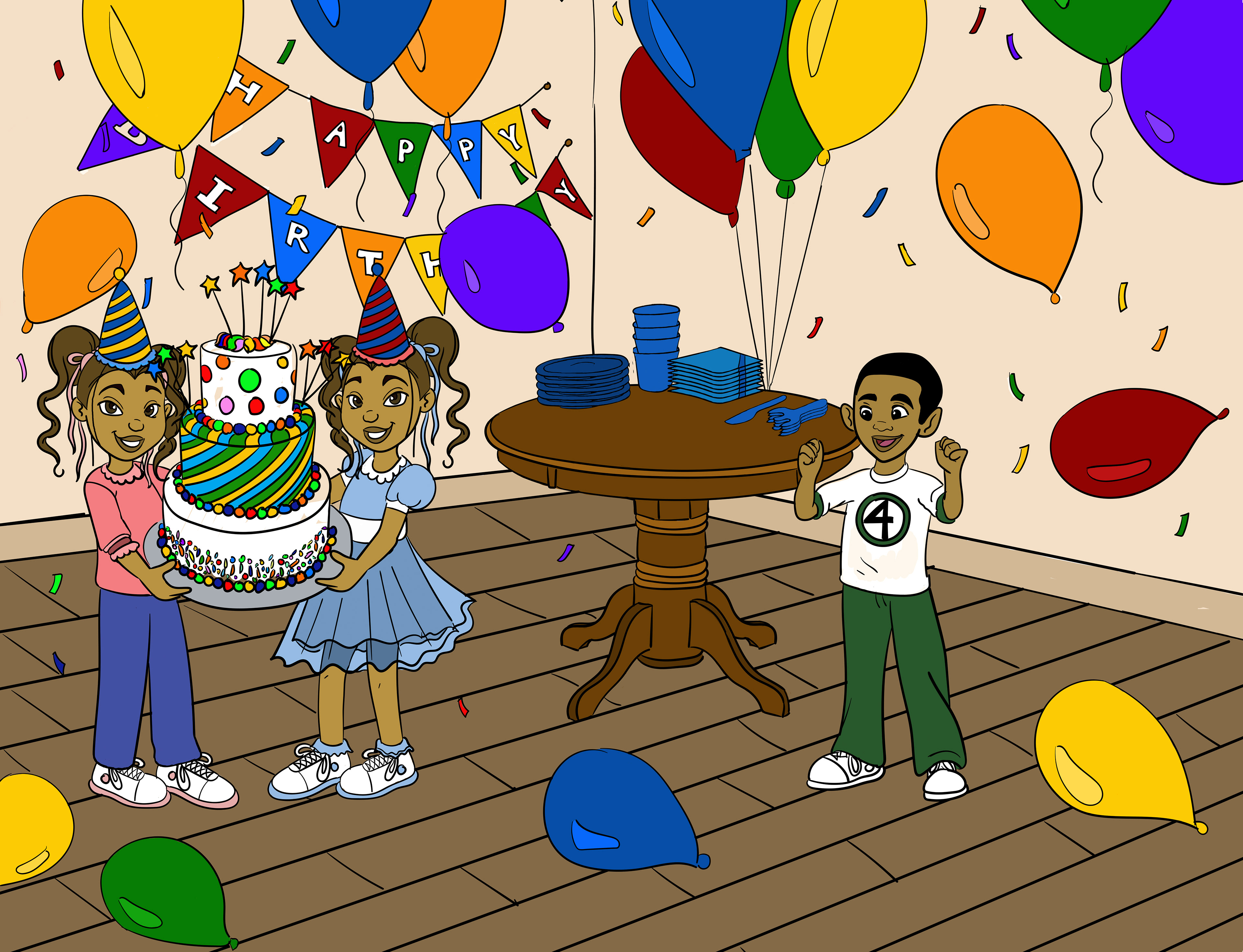 Program: Illustrator, vector