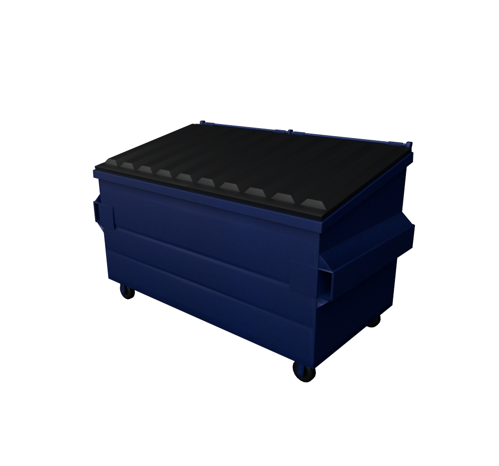Blue Dumpster, Modeling: 3D Max, Textures: Substance Painter, Rendering: Marmoset Tool Bag