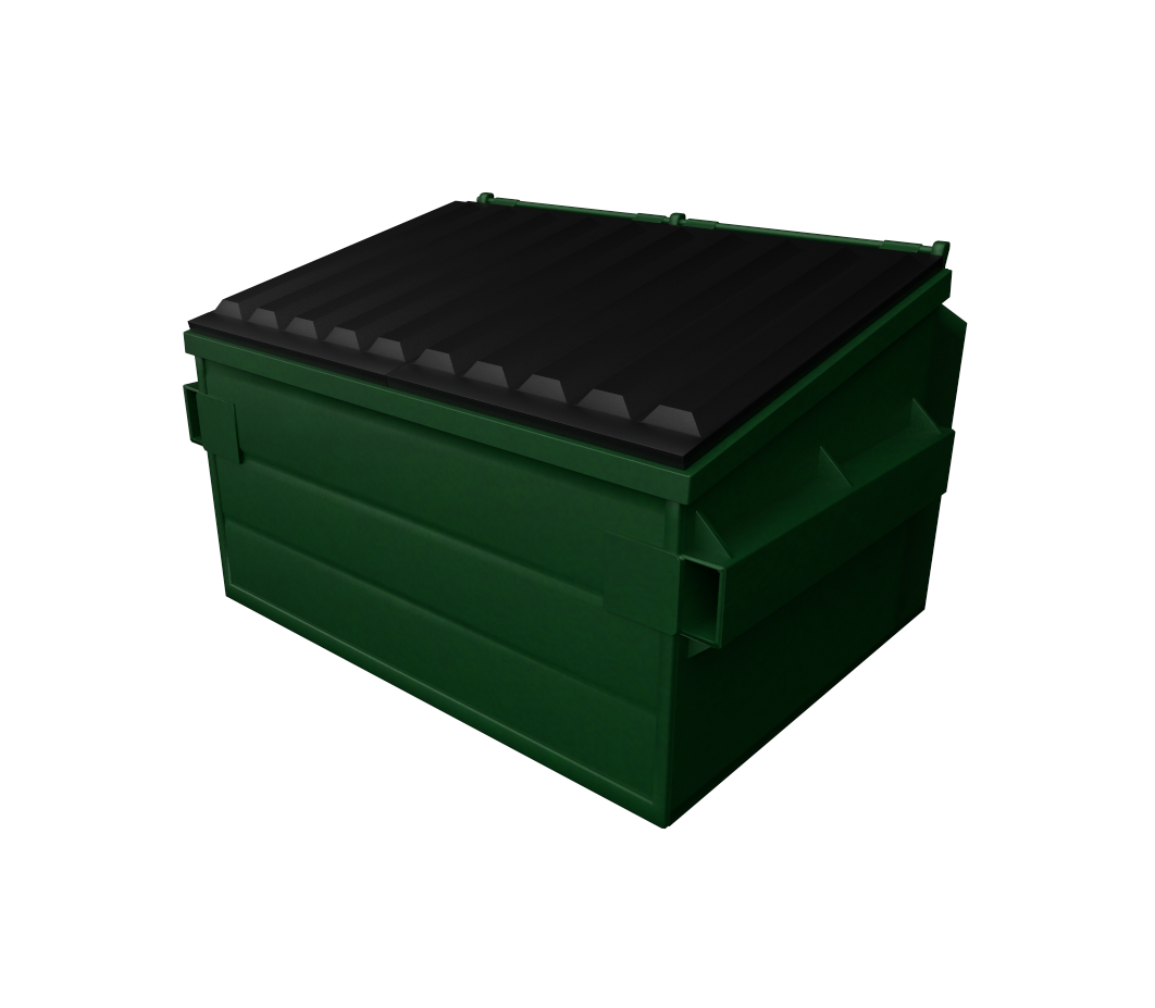 Green Dumpster, Modeling: 3D Max, Textures: Substance Painter, Rendering: Marmoset Tool Bag