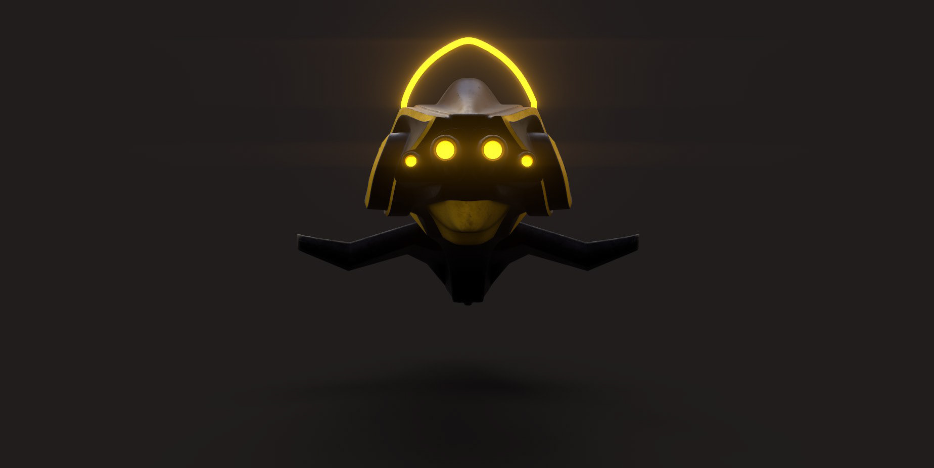 Space Cruiser, Modeling: 3D Max, Textures: Substance Painter, Rendering: Substance Painter