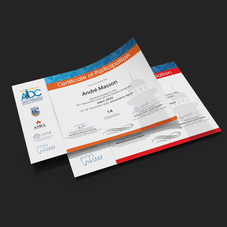 Certificates