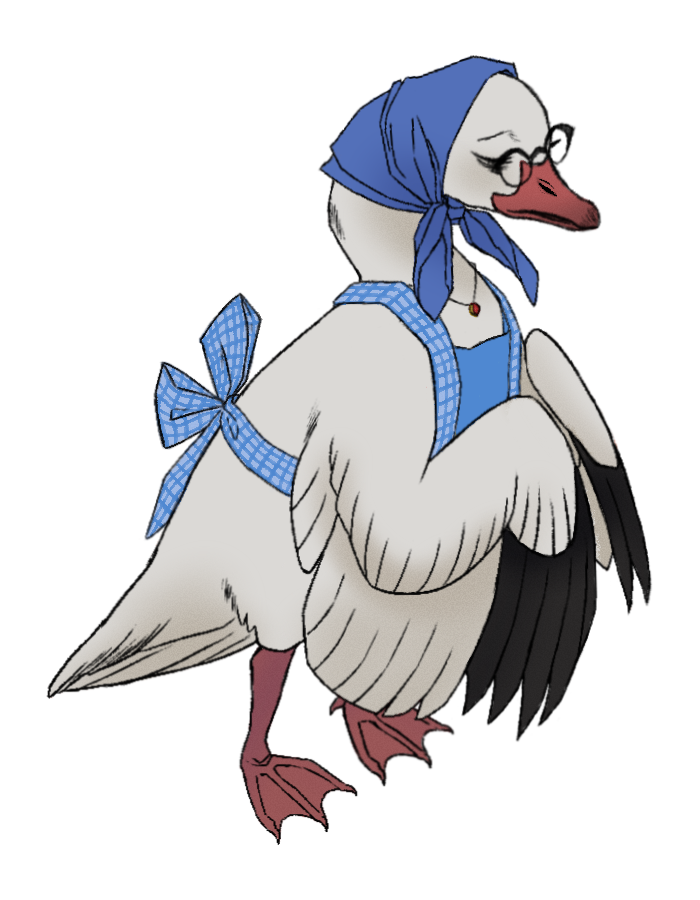 Mother Goose isometric idle.