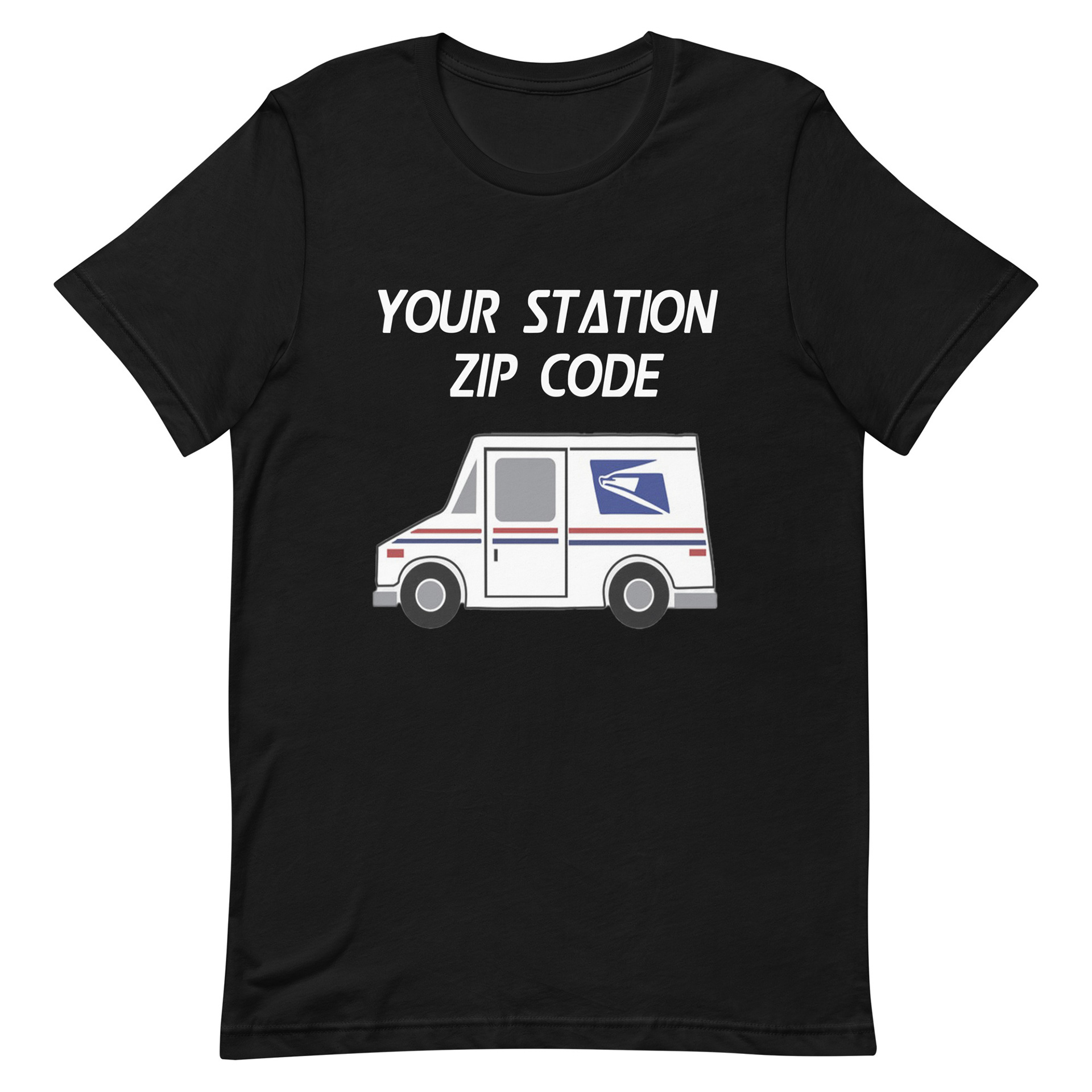 LLV Black w/ Your Station Zip Code