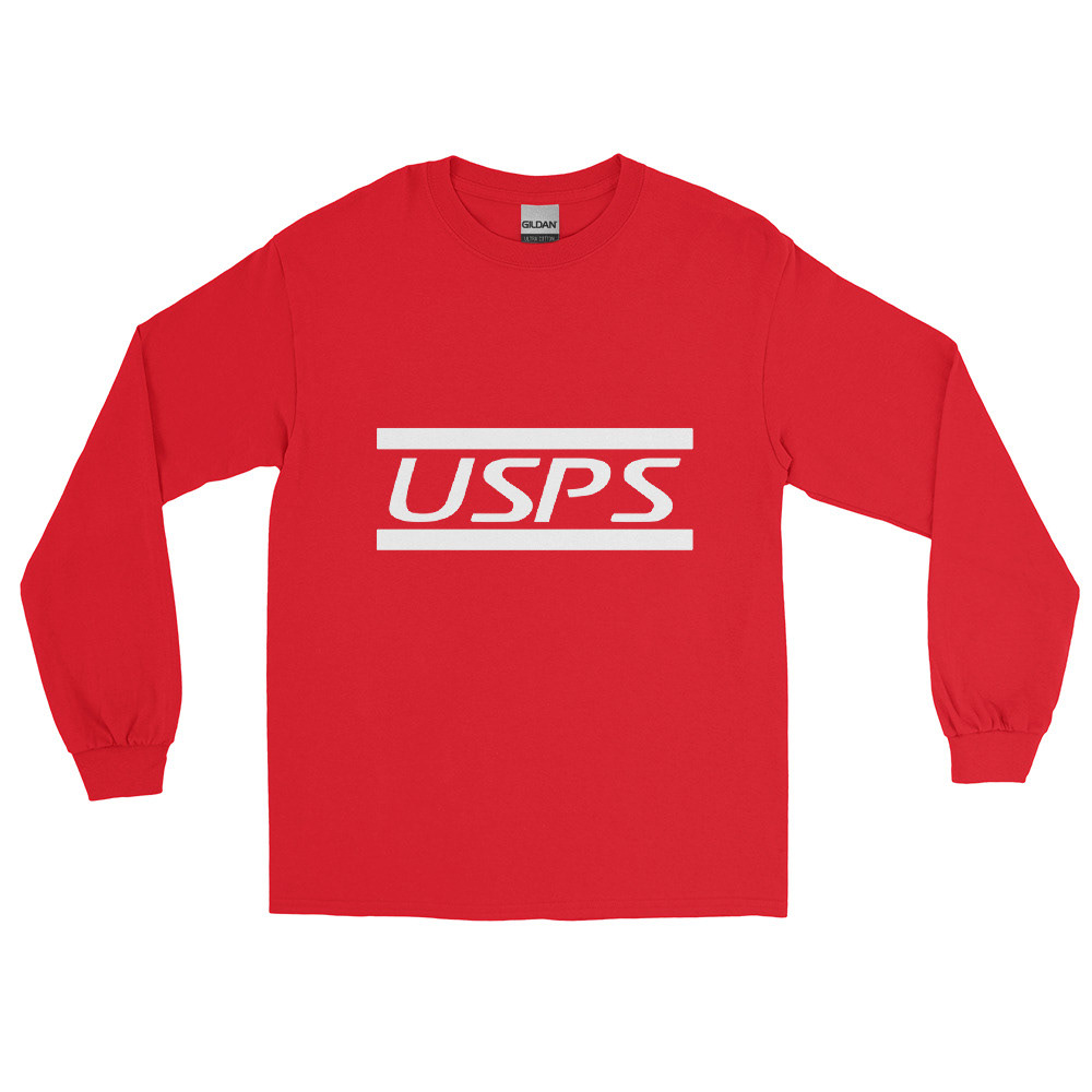 USPS Long Sleeve Red