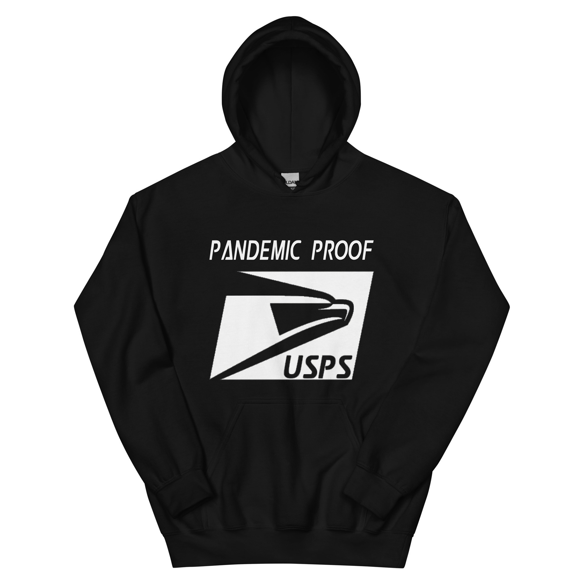 Pandemic Proof Hoodie Black (Pull Over)