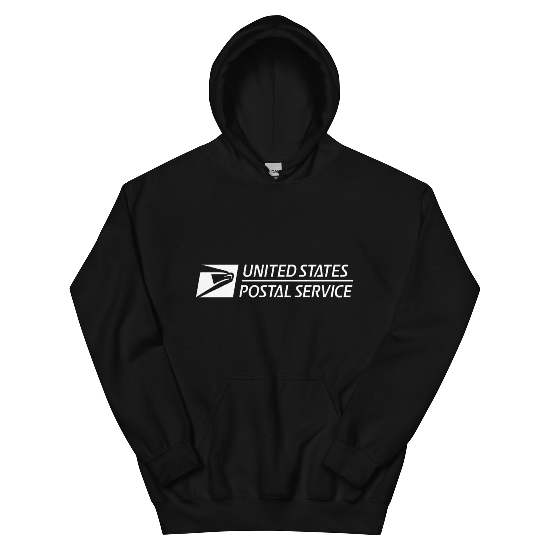 USPS Brand Logo Hoodie Black (Pull Over)