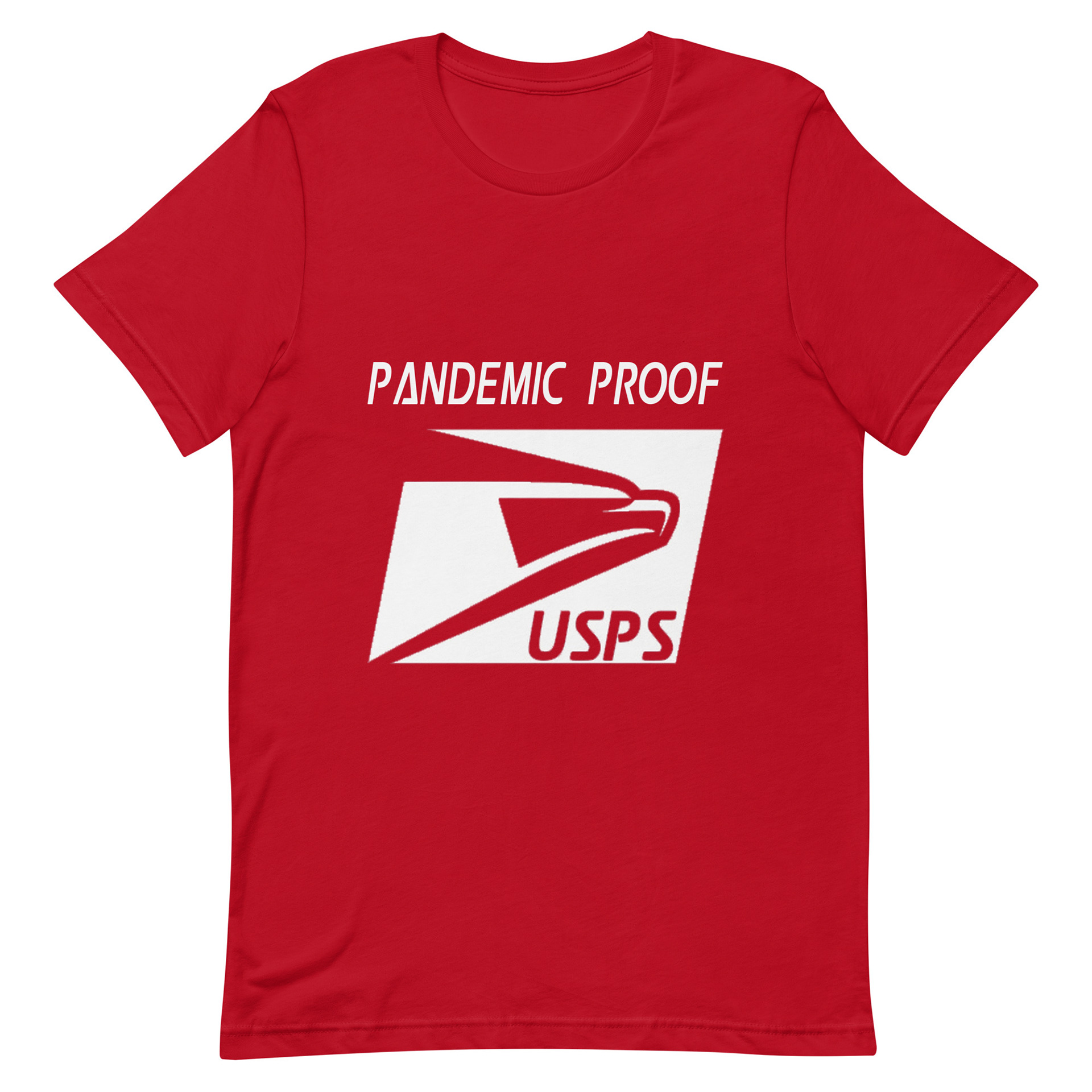 Pandemic Proof w/USPS Logo- Red