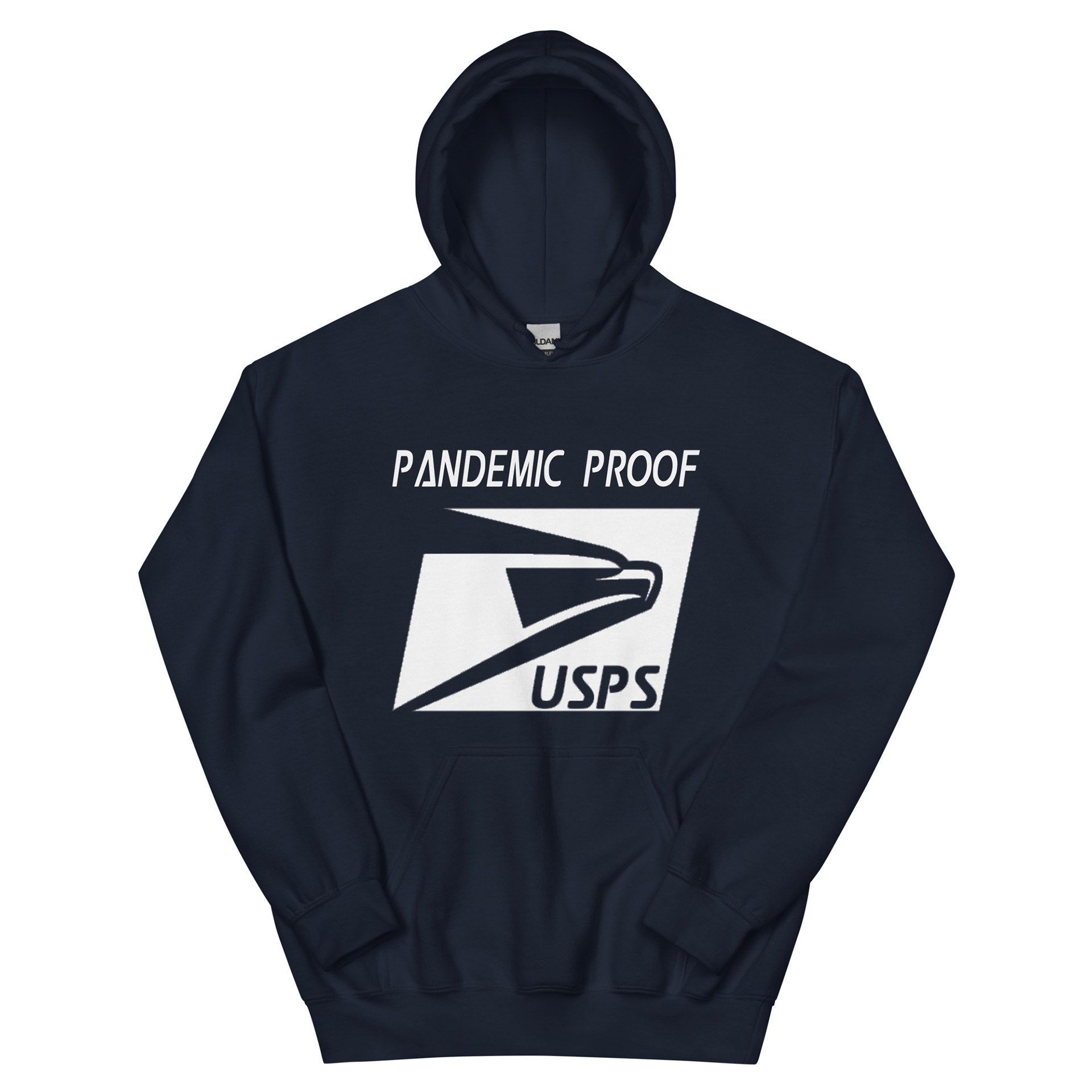 Pandemic Proof Hoodie Navy (Pull Over)