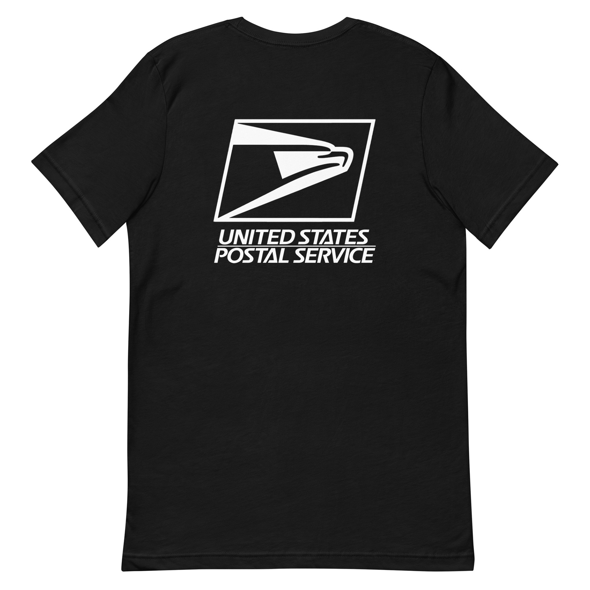 USPS Logo Corner T Shirt Back