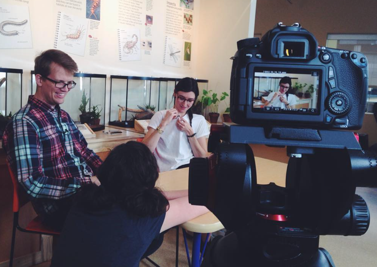 Filming SciShow: Talk Show