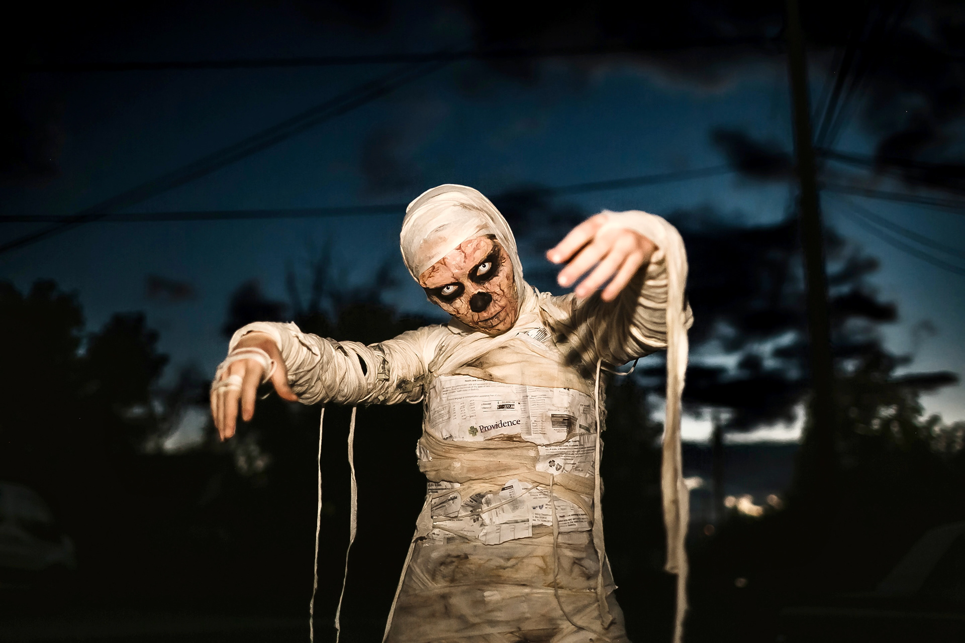 Medical Bill Mummy - Costume/Concept by Megan Toenyes, Photo by Abi Baumann
