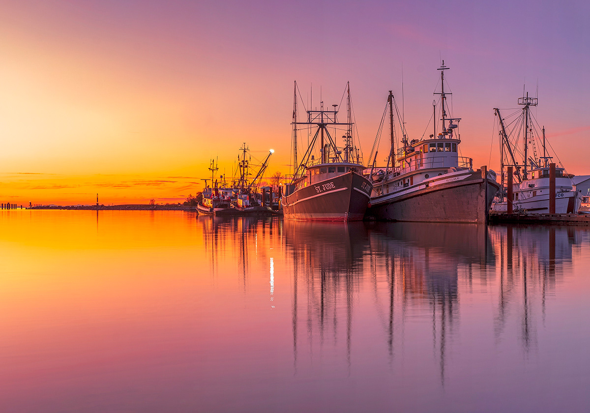 Fall in Steveston, Richmend, BC, Canada, 2019