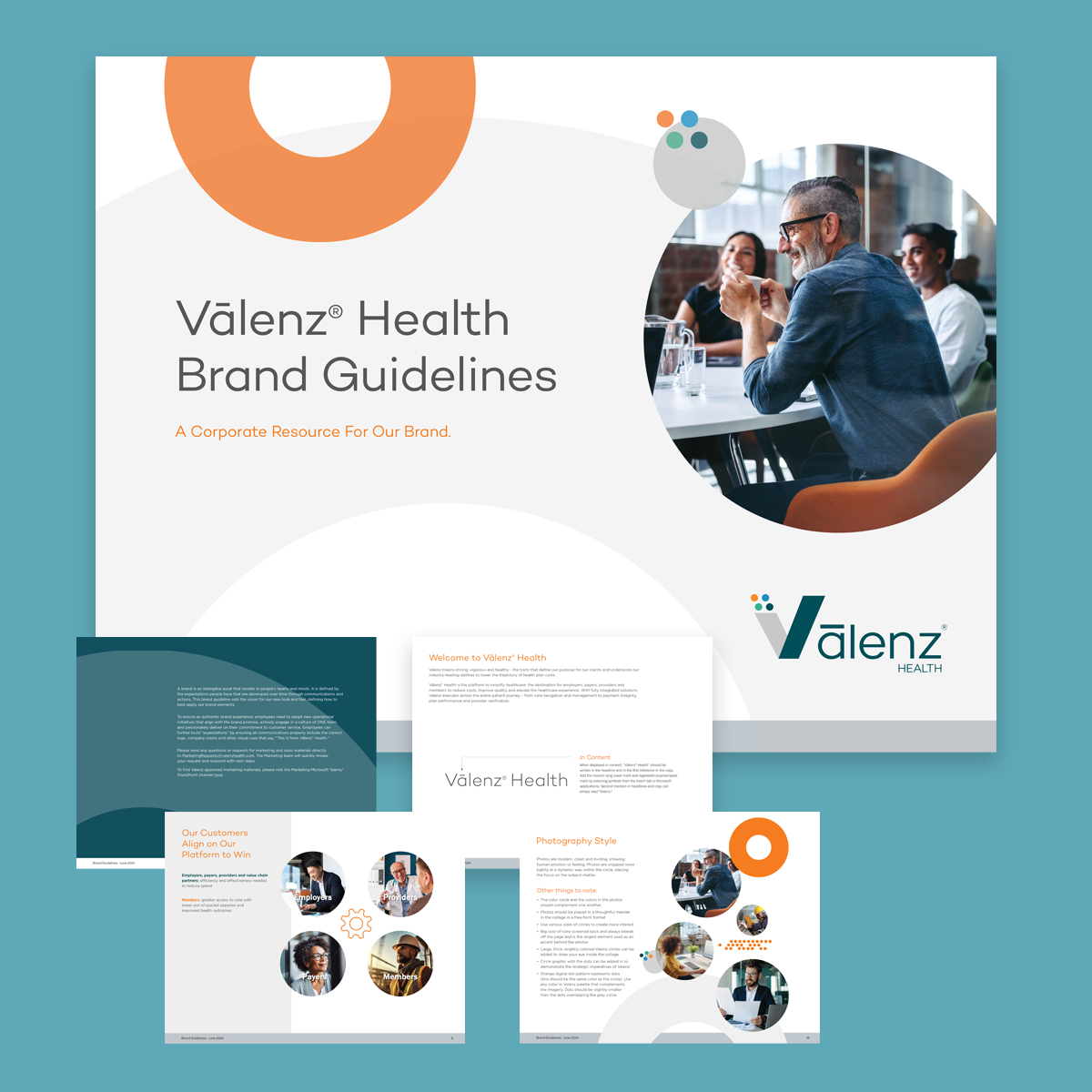 I took the reins on the creative vision for the Valenz Health rebrand! It was a blast leading the design and art direction for the brand guidelines, collaborating with our amazing team and key executives to bring this new look to life.