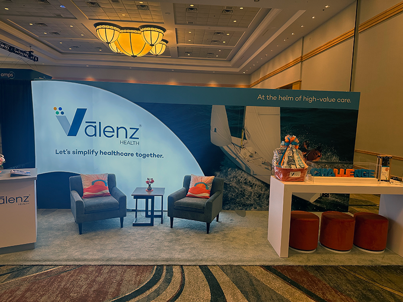 Led the design and creative direction for all components of the Valenz booth—collaborating directly with the Valenz CEO, Onspire team, and Dobies leadership to deliver a cohesive, high-impact brand experience.