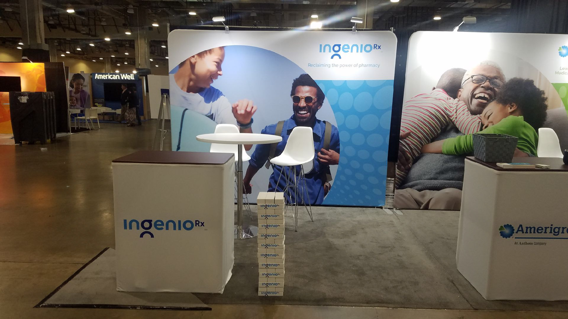 Designed the sister booth panels for the whole DBG experience showcasing each brand invidually but also bringing them all together as a family of brands