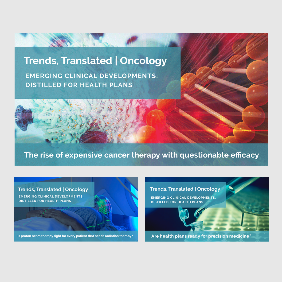 Directed the design for the AIM Trends Translated LinkedIn ad series, a campaign designed to distill complex industry trends into a visually compelling format for social media.