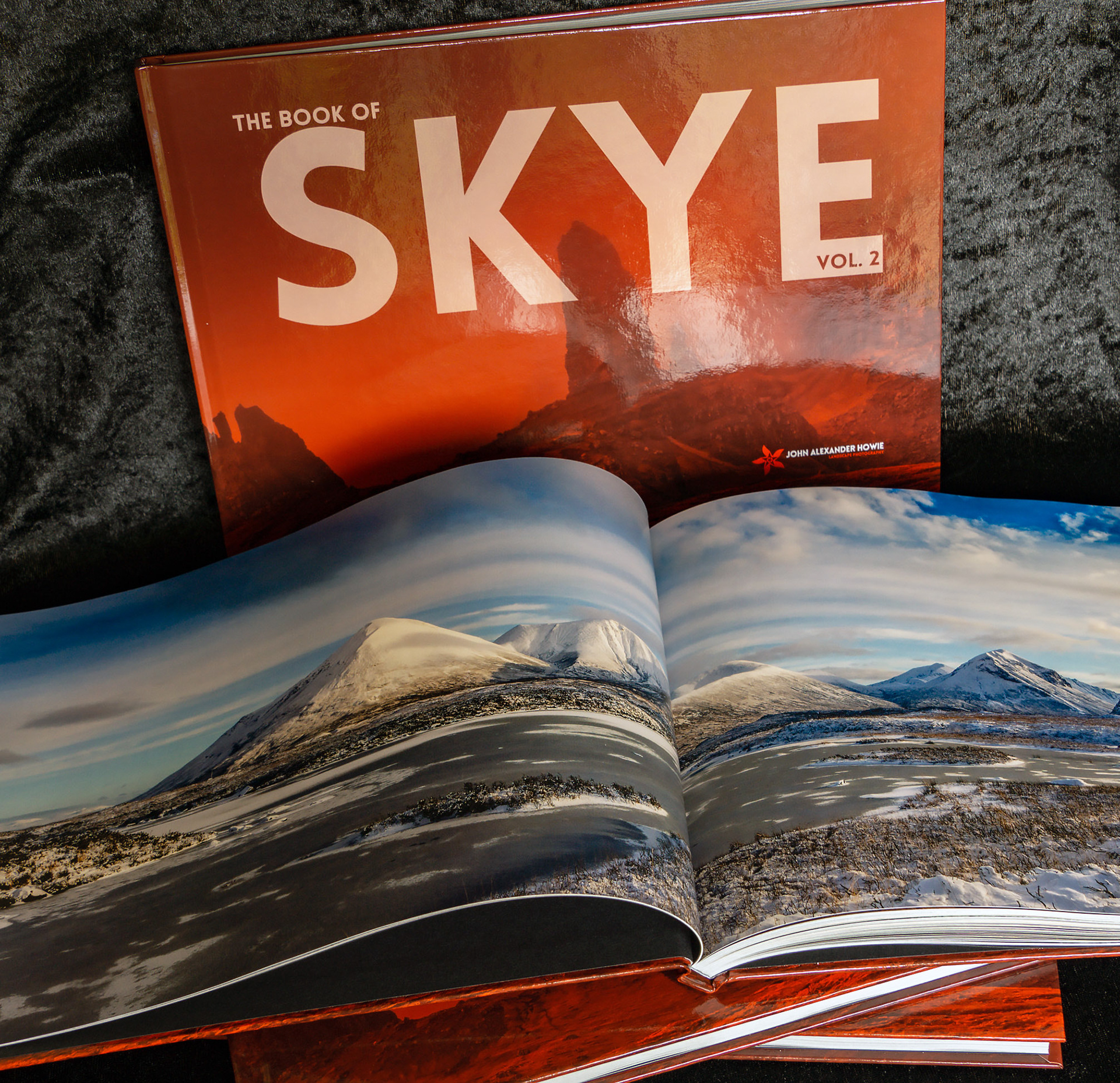 Book of Skye - Vol.2 Cover and Cuillin Photo