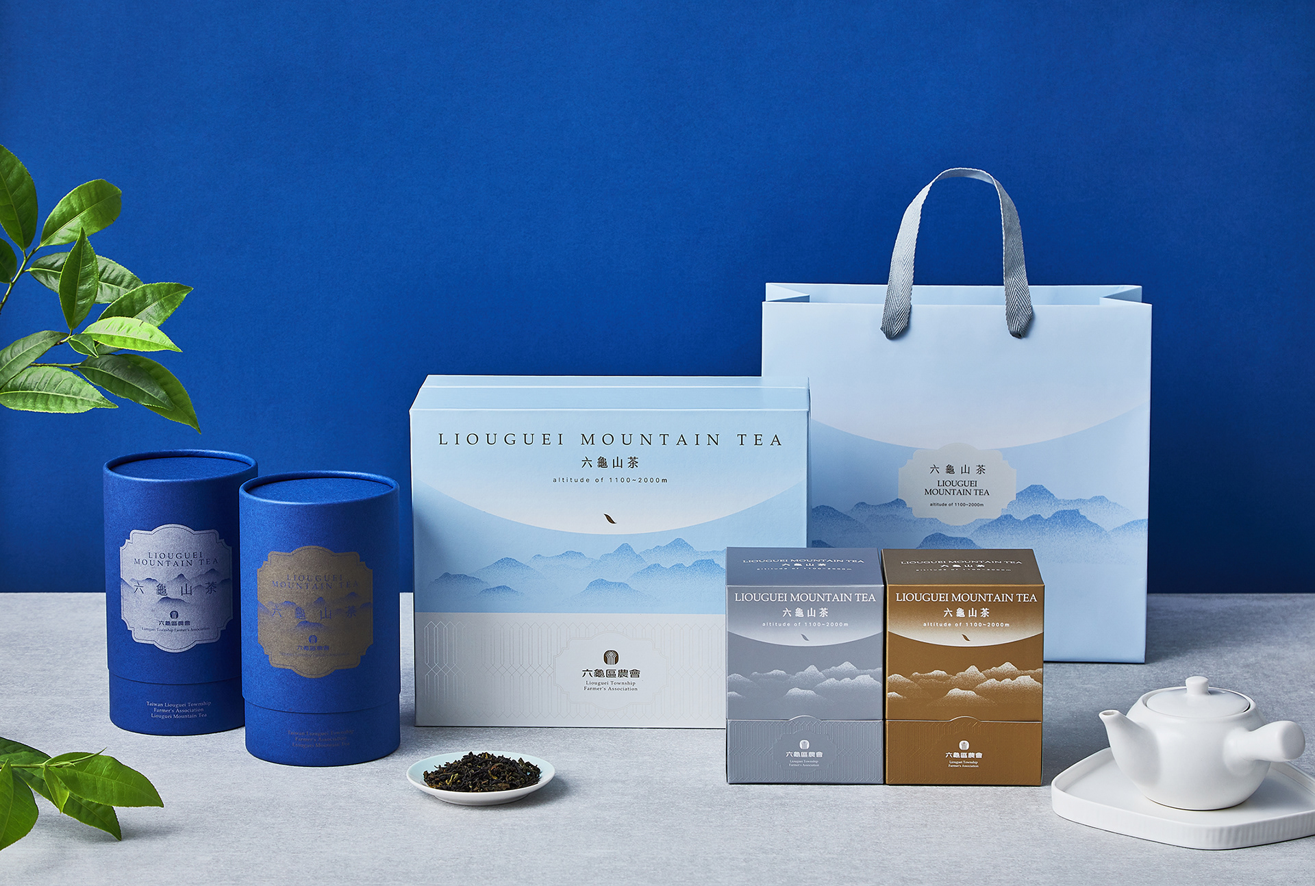 高雄六龜山茶茶葉包裝設計