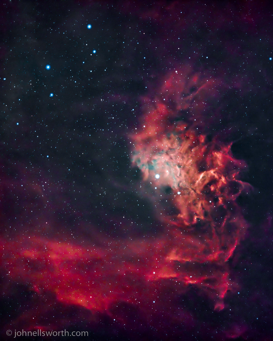 Flaming Star Nebula—IC405