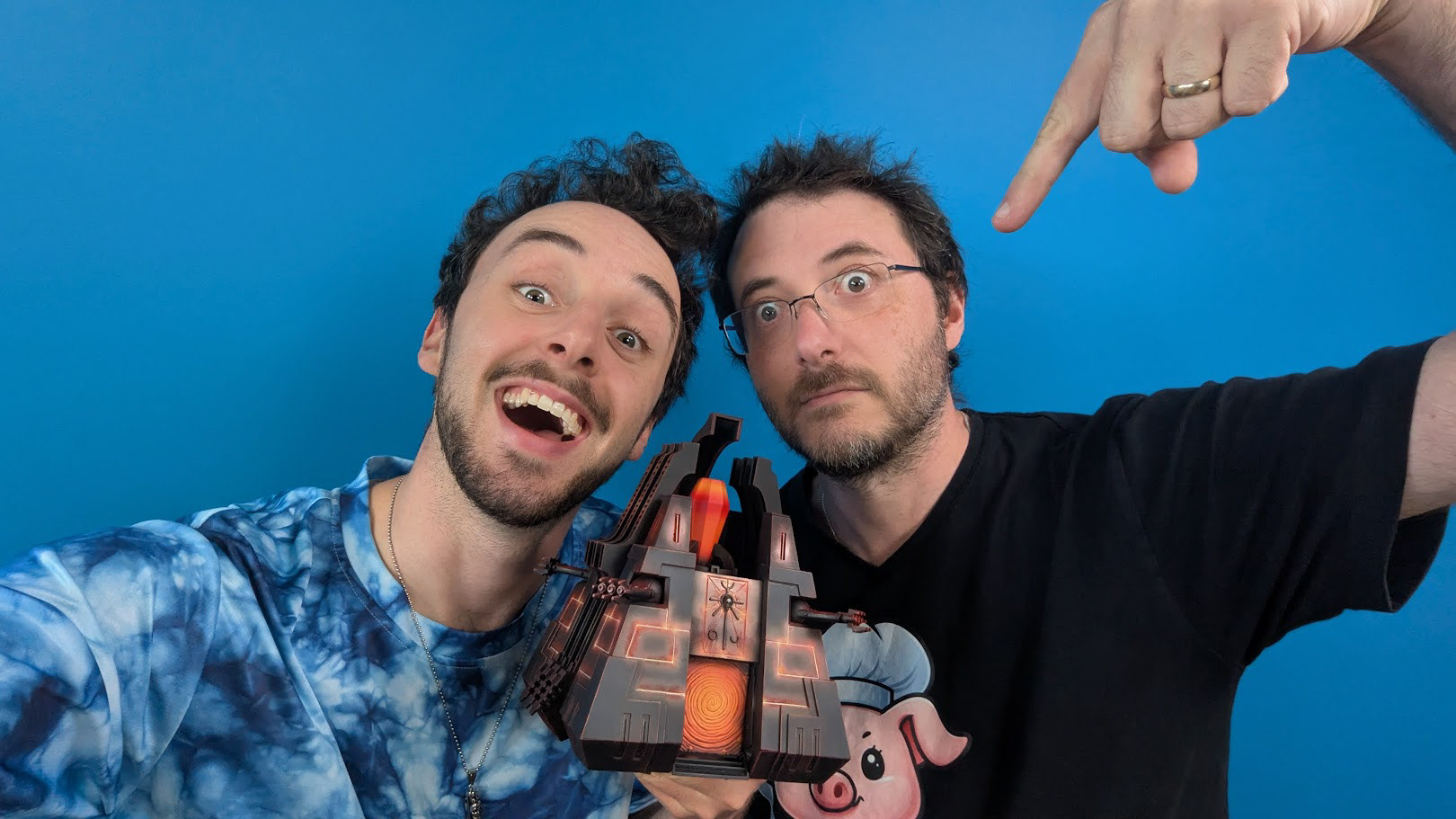 Jack and his co-host, Neale